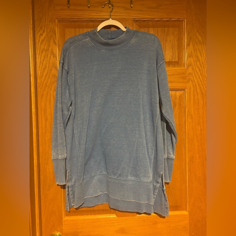 Maurices blue tunic crewneck